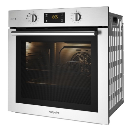 HOTPOINT FA4S 844 P IX HA FORNO ELETTRICO DA INCASSO VENTILATO A VAPORE 71LT CLASSE A+ INOX