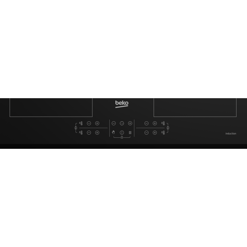 BEKO HII64206F2MT PIANO COTTURA A INDUZIONE 60CM 4 ZONE COTTURA NERO
