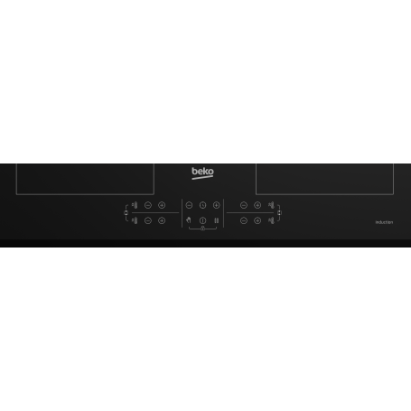 BEKO HII64206F2MT PIANO COTTURA A INDUZIONE 60CM 4 ZONE COTTURA NERO