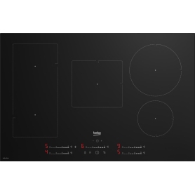 BEKO HII85720UFT PIANO COTTURA A INDUZIONE 80CM 5 ZONE COTTURA NERO - PROMO
