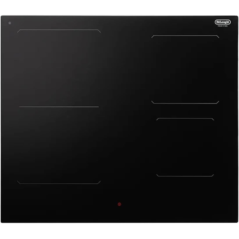 DE LONGHI SLI602 PIANO COTTURA A INDUZIONE 60CM 4 ZONE COTTURA IN VETROCERAMICA NERO - PROMO