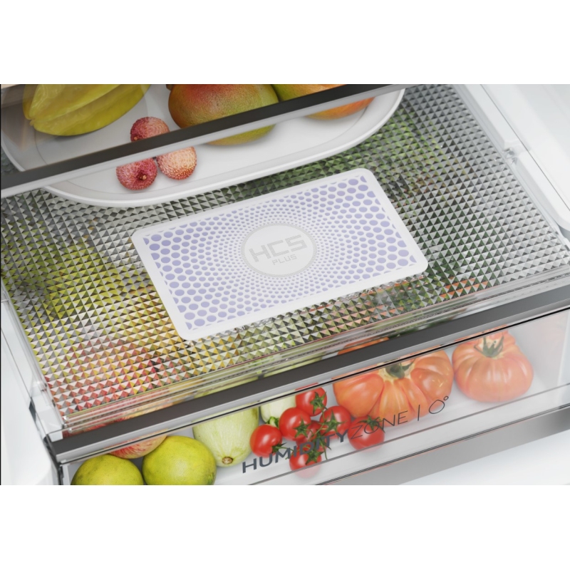 HAIER HDW1620CNPK FRIGORIFERO COMBINATO 377 LT NO FROST WIFI CLASSE C INOX