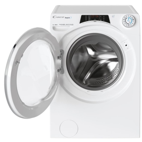CANDY RO 1486DWMCT/1-S LAVATRICE 8KG 1400 GIRI 16 PROGRAMMI WIFI VAPORE CLASSE A