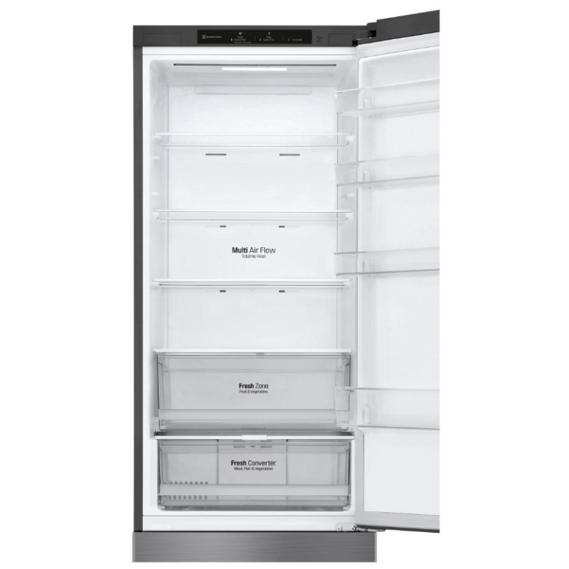 LG GBP62PZNAC FRIGORIFERO COMBINATO 384LT NO FROST CLASSE A COLORE INOX - PROMO