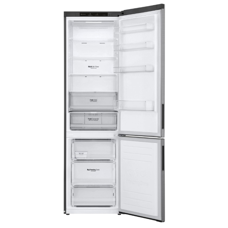 LG GBP62PZNAC FRIGORIFERO COMBINATO 384LT NO FROST CLASSE A COLORE INOX - PROMO