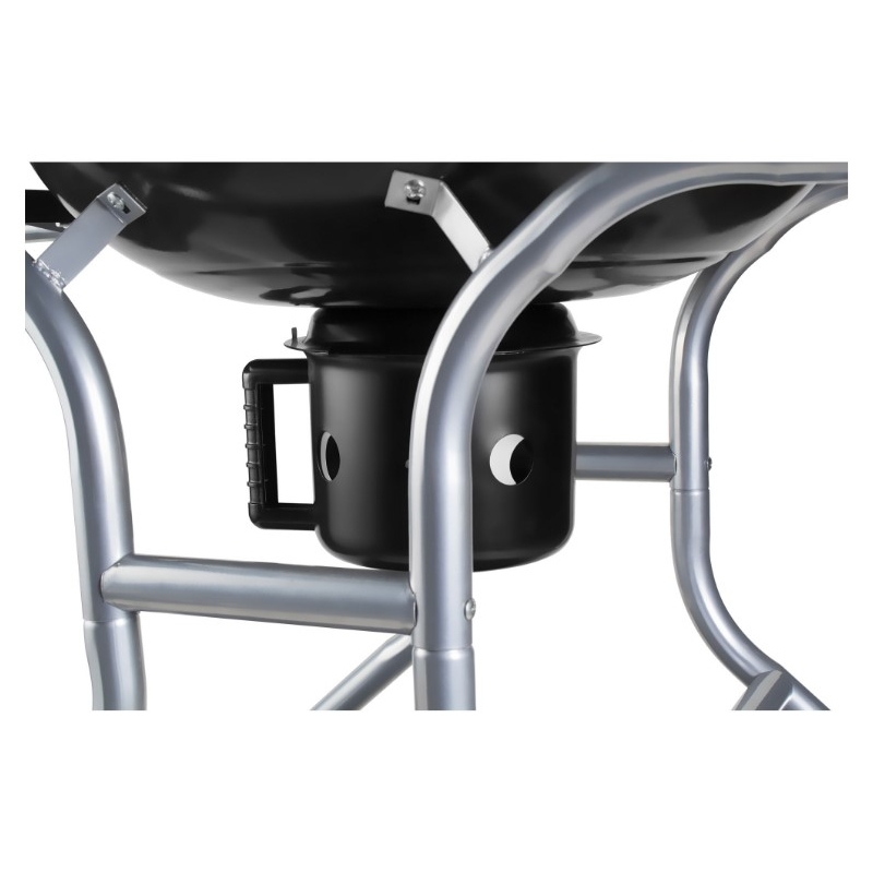 FIELDMANN FZG_1014 BARBECUE A CARBONE DA GIARDINO 54CM CON RUOTE COLORE NERO - PROMO