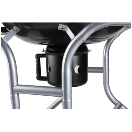 FIELDMANN FZG_1014 BARBECUE A CARBONE DA GIARDINO 54CM CON RUOTE COLORE NERO - PROMO