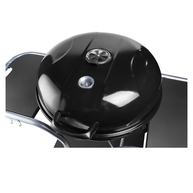 FIELDMANN FZG_1014 BARBECUE A CARBONE DA GIARDINO 54CM CON RUOTE COLORE NERO - PROMO