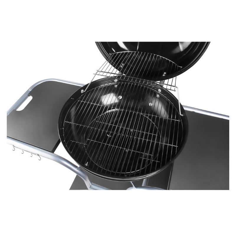 FIELDMANN FZG_1014 BARBECUE A CARBONE DA GIARDINO 54CM CON RUOTE COLORE NERO - PROMO