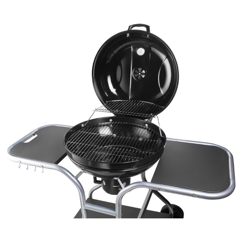 FIELDMANN FZG_1014 BARBECUE A CARBONE DA GIARDINO 54CM CON RUOTE COLORE NERO - PROMO