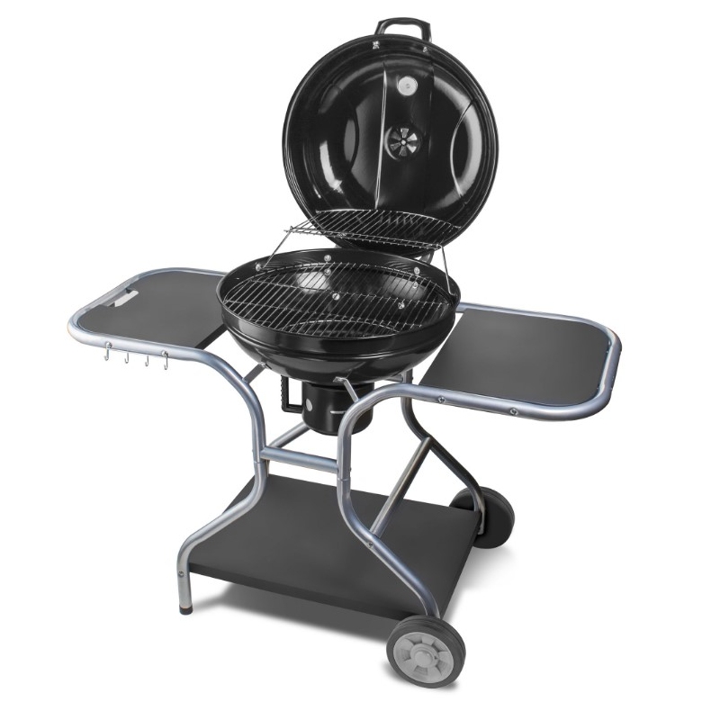 FIELDMANN FZG_1014 BARBECUE A CARBONE DA GIARDINO 54CM CON RUOTE COLORE NERO - PROMO