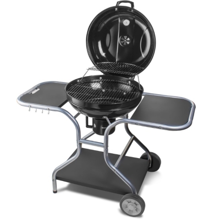 FIELDMANN FZG_1014 BARBECUE A CARBONE DA GIARDINO 54CM CON RUOTE COLORE NERO - PROMO