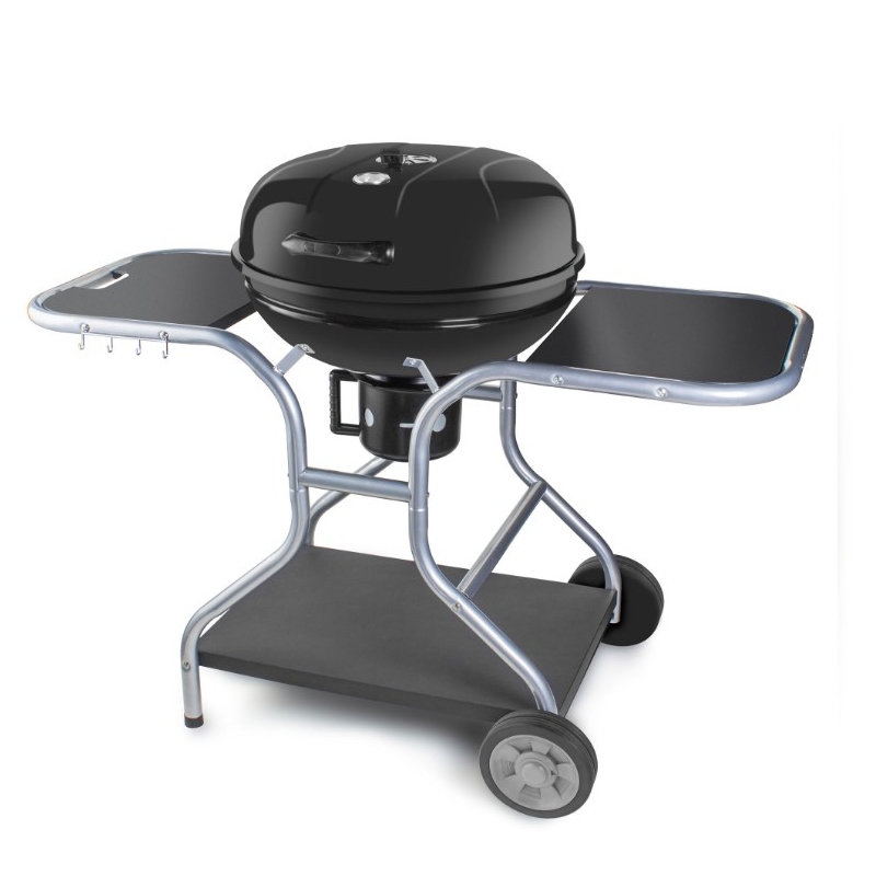 FIELDMANN FZG_1014 BARBECUE A CARBONE DA GIARDINO 54CM CON RUOTE COLORE NERO - PROMO