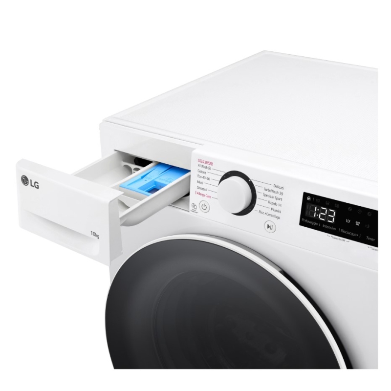 LG F4R5010TSWW LAVATRICE 10KG 1400 GIRI 13 PROGRAMMI INVERTER CLASSE A - PROMO