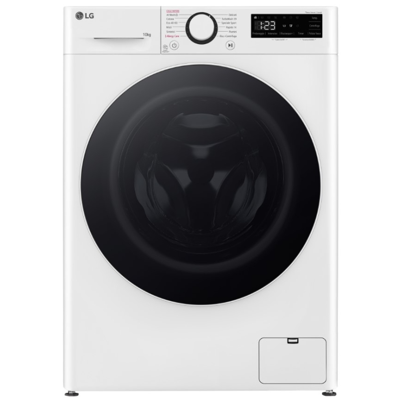 LG F4R5010TSWW LAVATRICE 10KG 1400 GIRI 13 PROGRAMMI INVERTER CLASSE A - PROMO