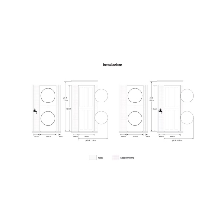 LG WT1210BBF WASHTOWER COLONNA BUCATO UNIFICATA 12/10KG 1400 GIRI WIFI AIDD CLASSE A/C - SUPER PROMO
