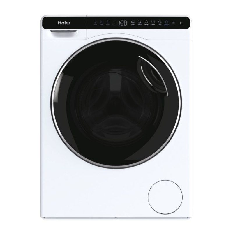 HAIER HW50-BP12307-S LAVATRICE SLIM 44CM 5KG 1200 GIRI VAPORE WIFI CLASSE A COLORE BIANCO