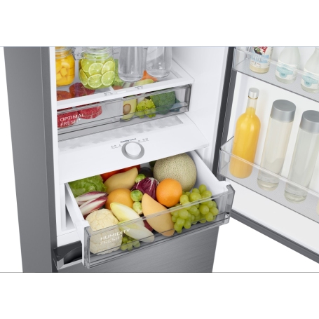 SAMSUNG RL38C776ASR FRIGORIFERO COMBINATO LIBERA INSTALLAZIONE 387L TOTAL NO FROST CLASSE A INOX - PROMO