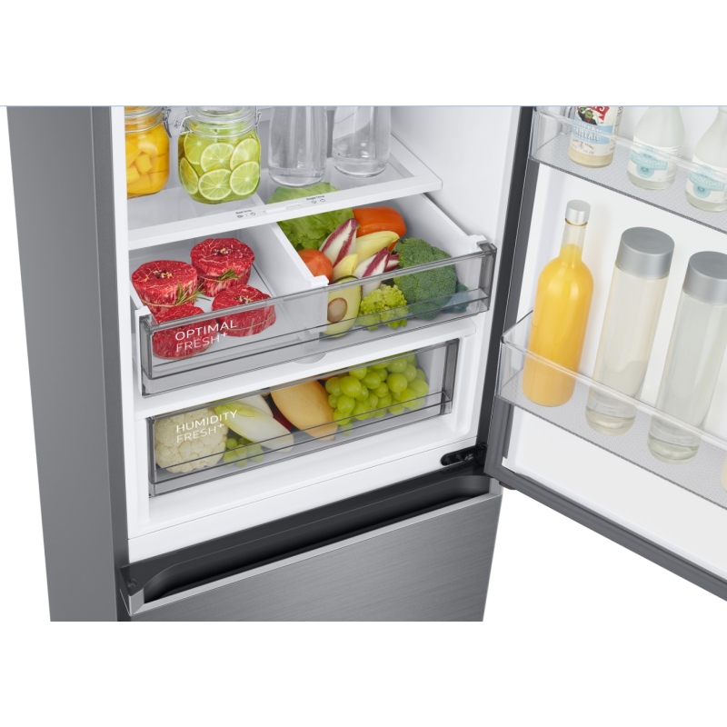 SAMSUNG RL38C776ASR FRIGORIFERO COMBINATO LIBERA INSTALLAZIONE 387L TOTAL NO FROST CLASSE A INOX - PROMO