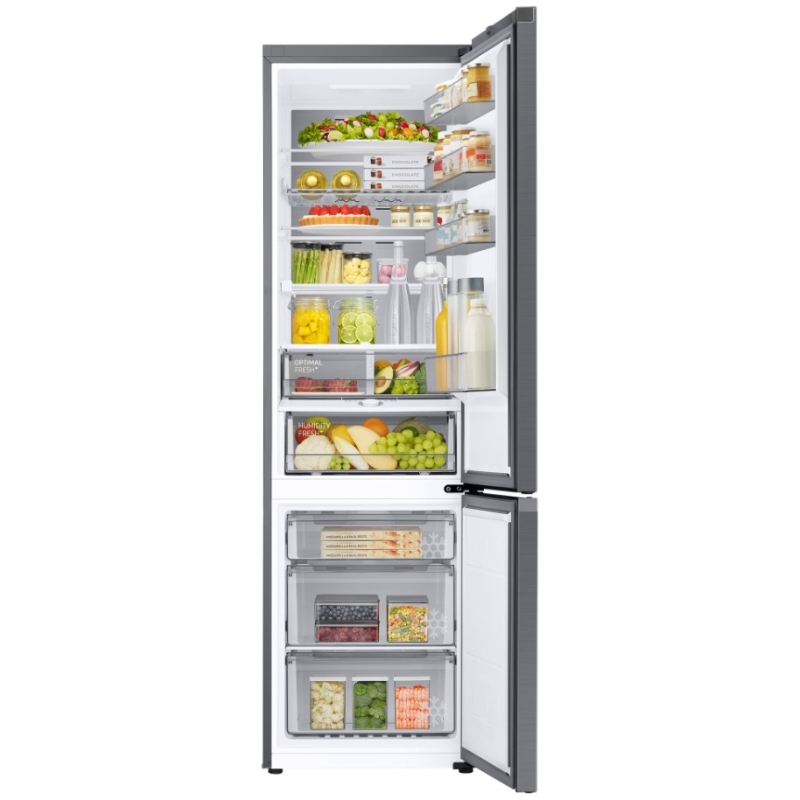 SAMSUNG RL38C776ASR FRIGORIFERO COMBINATO LIBERA INSTALLAZIONE 387L TOTAL NO FROST CLASSE A INOX - PROMO
