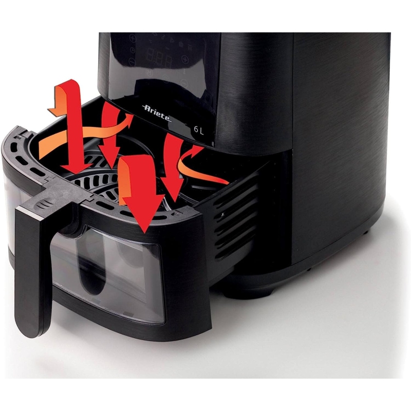 ARIETE 4626 AIR FRYER FRIGGITRICE AD ARIA 6LT...