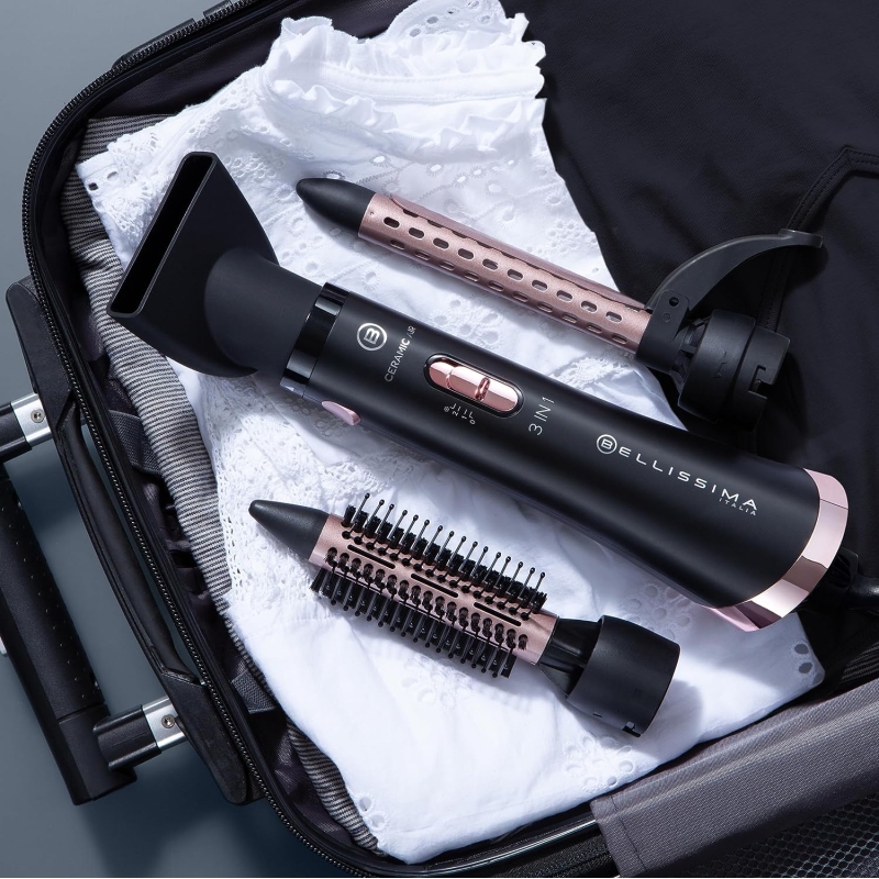 IMETEC BELLISSIMA 11886 SPAZZOLA 3 IN 1 CERAMIC...