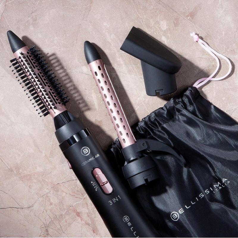 IMETEC BELLISSIMA 11886 SPAZZOLA 3 IN 1 CERAMIC...