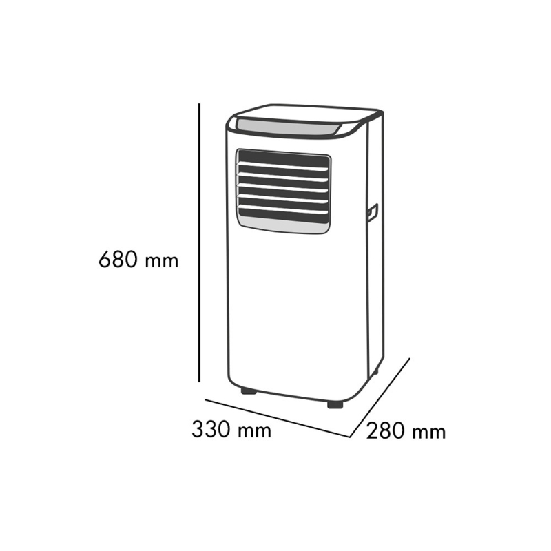 ARGO MAYA CONDIZIONATORE PORTATILE 8000 BTU...