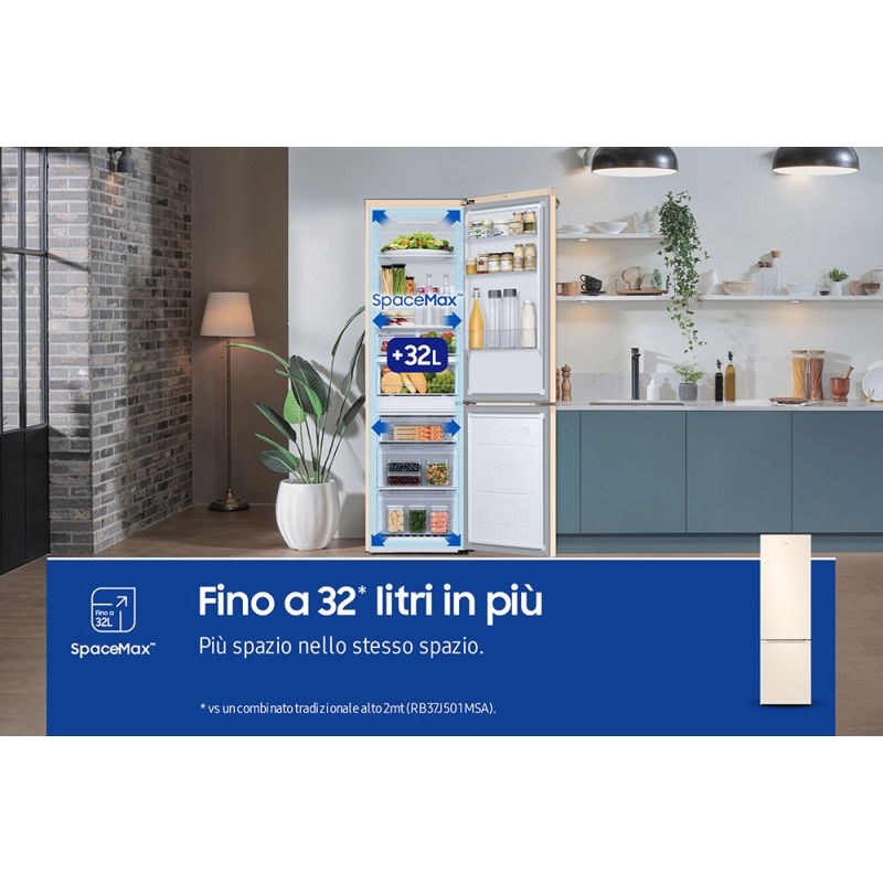 SAMSUNG RB38C603DEL/EF FRIGORIFERO COMBINATO...