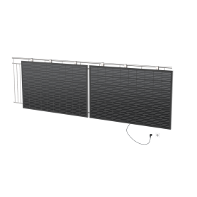 LIGHTMATE LMG80-SK05-OM 2 PANNELLI SOLARI DA BALCONE...
