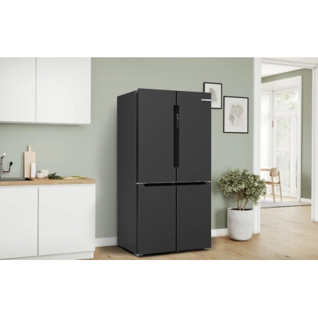 BOSCH KFN96AXEA FRIGORIFERO 4 PORTE 605LT NO FROST WIFI CLASSE E INOX NERO
