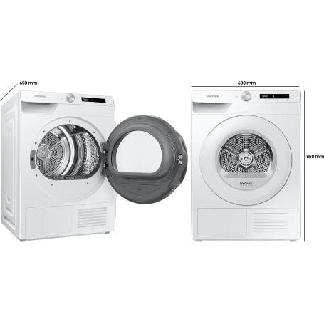 SAMSUNG DV90T5240TW ASCIUGATRICE A POMPA DI CALORE 9KG WIFI CLASSE A+++