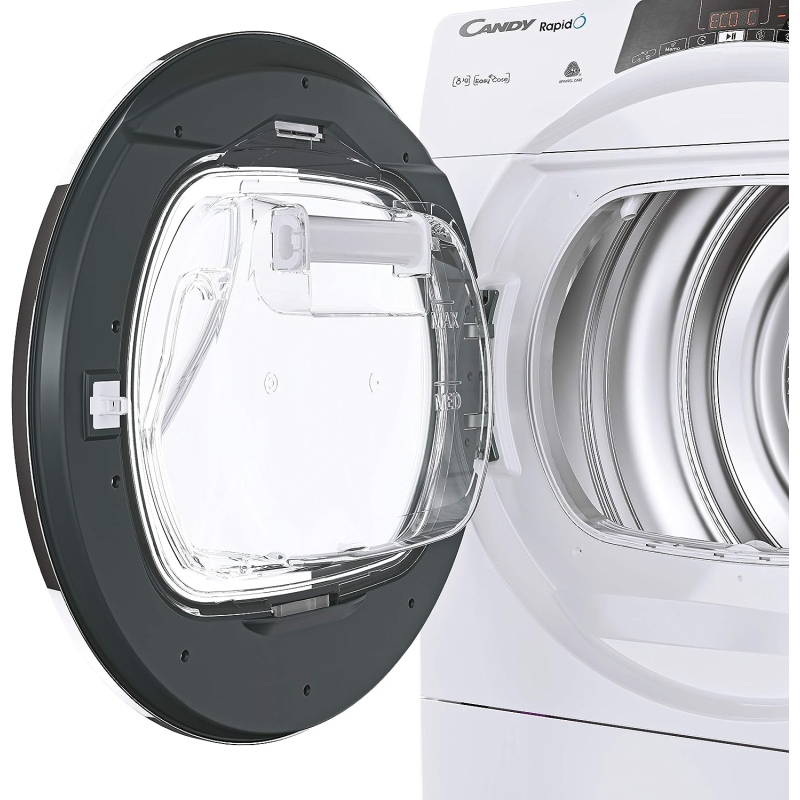 CANDY ROE H8A2TCEX-S ASCIUGATRICE RAPIDO' 8KG...