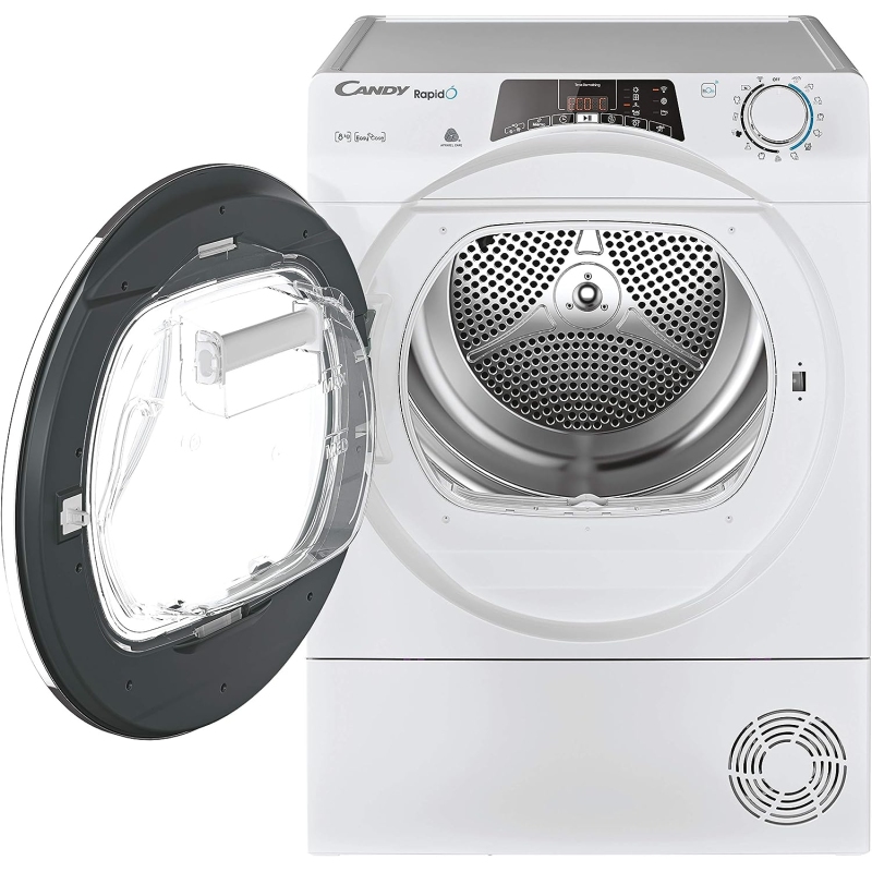 CANDY ROE H8A2TCEX-S ASCIUGATRICE RAPIDO' 8KG...