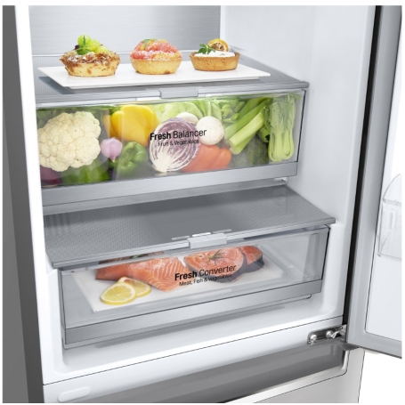 LG GBB72NSVCN1 FRIGORIFERO COMBINATO LIBERA INSTALLAZIONE 384LT NO FROST CLASSE C INOX