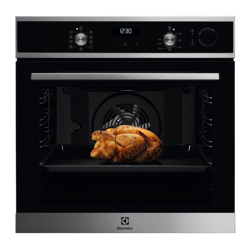 ELECTROLUX LOC5H40X2 FORNO DA INCASSO ELETTRICO VENTILATO 72LT CON VAPORE CLASSE A COLORE INOX