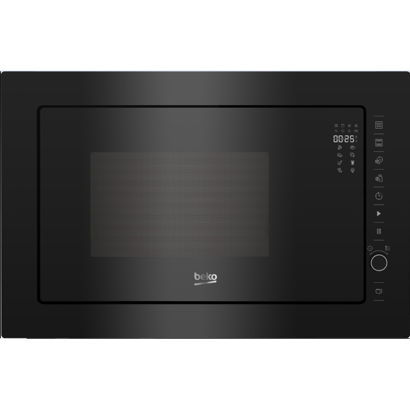 BEKO BMGB 25333 BG FORNO A MICROONDE DA INCASSO 25LT 900 WATT CON GRILL NERO - BMGB25333BG