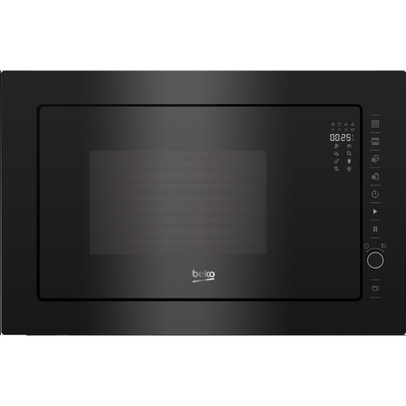 BEKO BMGB 25333 BG FORNO A MICROONDE DA INCASSO 25LT CON GRILL NERO - BMGB25333BG