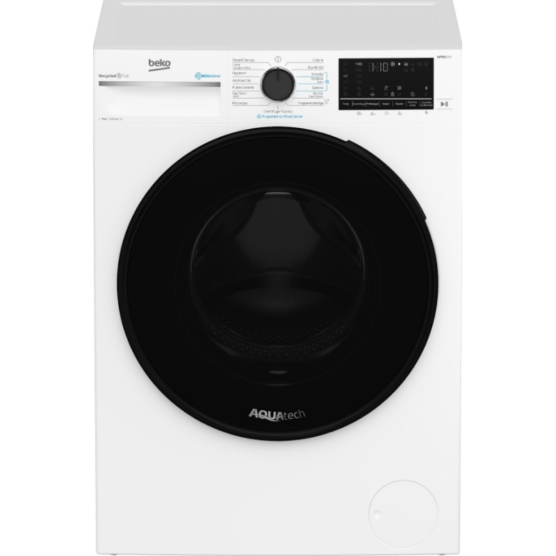 BEKO BWT594BF LAVATRICE SERIE BEYOND 9KG 1400 GIRI 15 PROGRAMMI INVERTER CLASSE A - PROMO