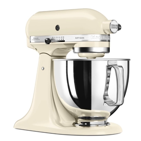 KITCHENAID ARTISAN 5KSM125EFL IMPASTATRICE 300 W CAPACITA' 4,8LT COLORE CREMA