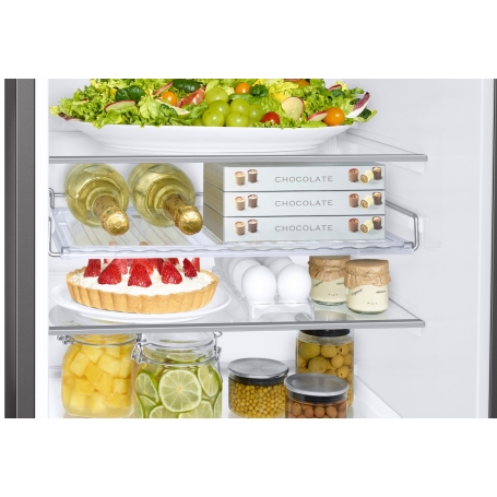 SAMSUNG RB34C675DSA FRIGORIFERO COMBINATO LIBERA INSTALLAZIONE 344LT NO FROST CLASSE D COLORE INOX - PROMO