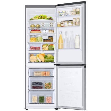 SAMSUNG RB34C675DSA FRIGORIFERO COMBINATO LIBERA INSTALLAZIONE 344LT NO FROST CLASSE D COLORE INOX - PROMO