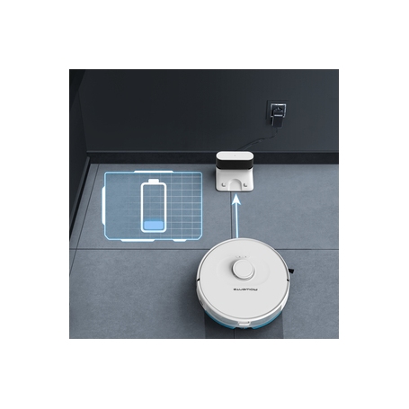 ROWENTA RR8597 ROBOT ASPIRAPOLVERE 2 IN 1 CON BASE WET & DRY WIFI COLORE BIANCO