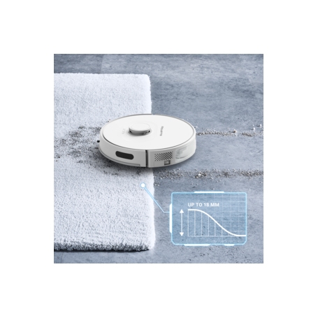 ROWENTA RR8597 ROBOT ASPIRAPOLVERE 2 IN 1 CON BASE WET & DRY WIFI COLORE BIANCO