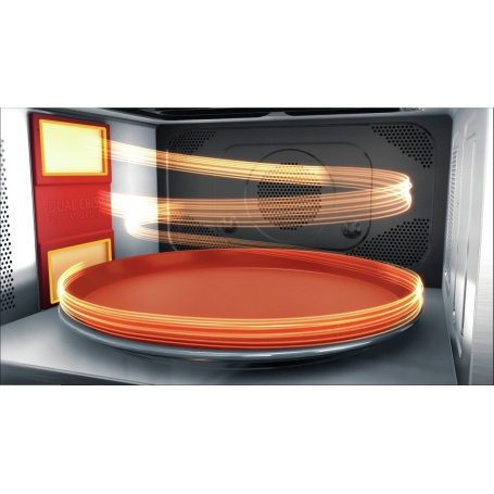 WHIRLPOOL MWSC9133SX FORNO A MICROONDE 33LT 2000W COLORE INOX/NERO - PROMO