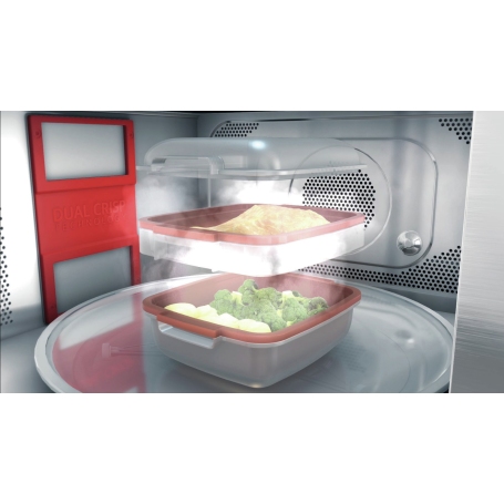 WHIRLPOOL MWSC9133SX FORNO A MICROONDE 33LT 2000W COLORE INOX/NERO - PROMO