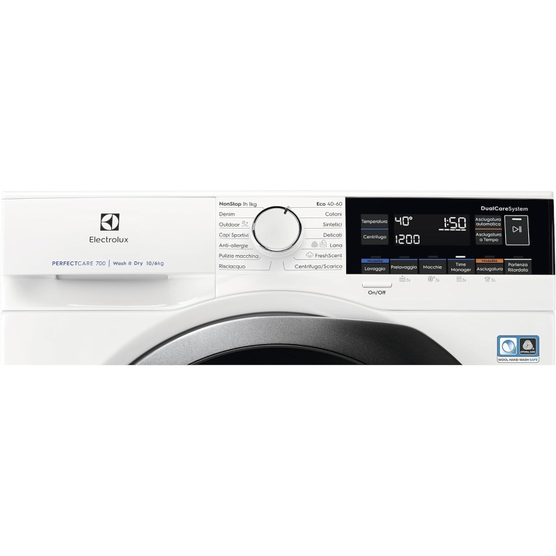 ELECTROLUX EW7W16B6 LAVASCIUGA 10/6 KG 1600...