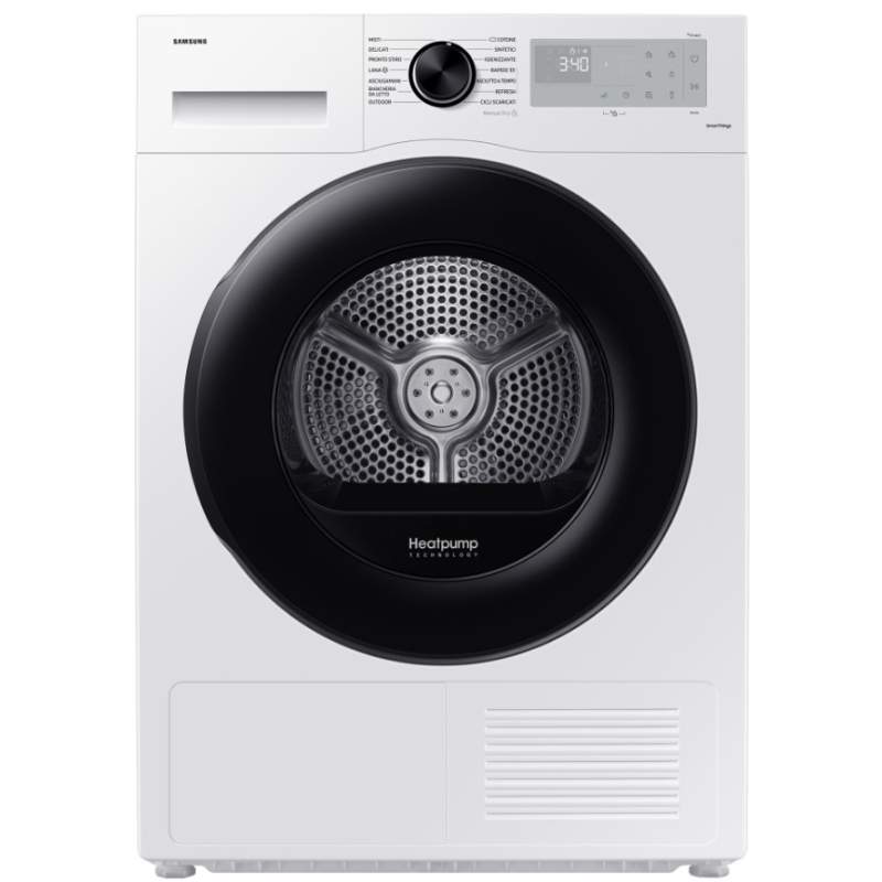 SAMSUNG DV90CGC2A0AH ASCIUGATRICE A POMPA DI CALORE 9KG WIFI CRYSTAL ECODRY CLASSE A+++