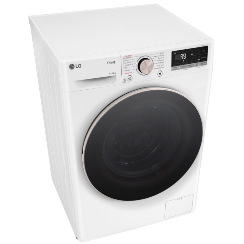 LG D4R7011TSWG LAVASCIUGA 11/6KG 1400 GIRI AI...