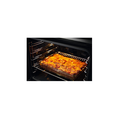 ELECTROLUX EOH2H00BX FORNO DA INCASSO ELETTRICO VENTILATO CON GRILL 58LT CLASSE A INOX - PROMO
